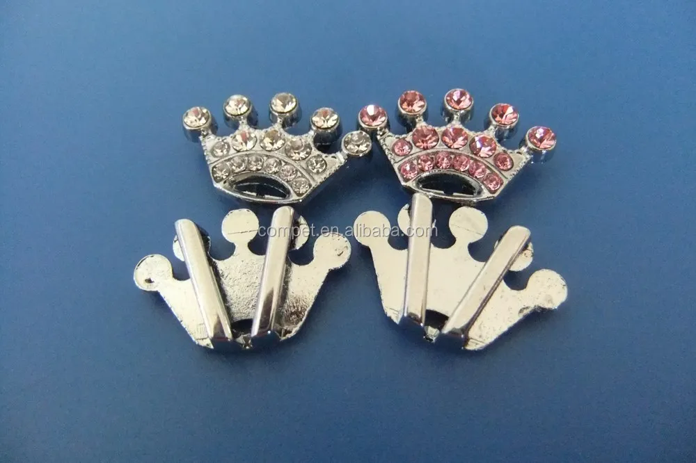Compet Wholesale DIY 10mm Slide Crown Charms for Bracelet and Pet Collars