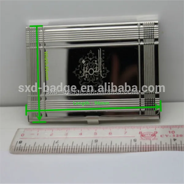 2015 hot selling China supplier low price logo diy distribuidor metal luxury business card case of gifts for business