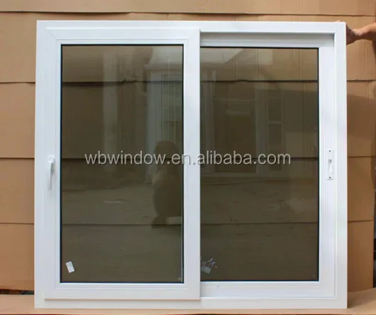 Anti-UV protection PVC sliding window cheap price sliding window