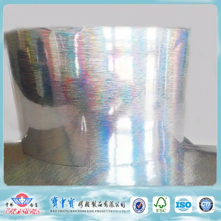 PET printing dot matrix hologram