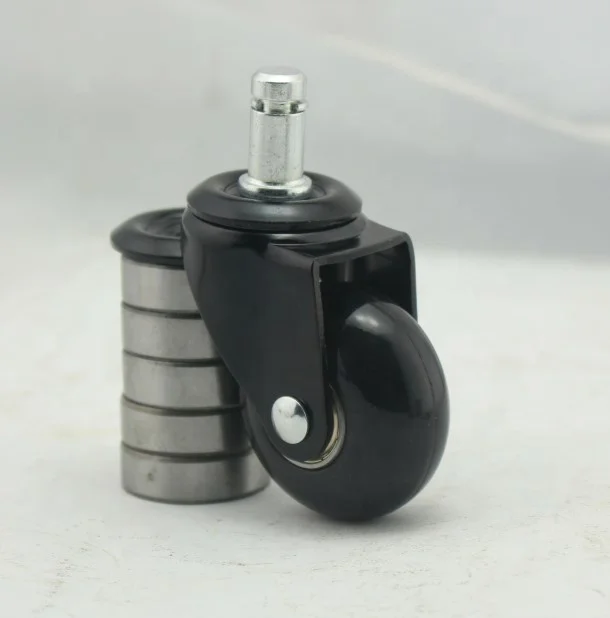 2 дюйма Черный колёса из полиуретана для роликовых коньков колесики 50 мм Ювелирные наборы с маленьким мебельный ролик