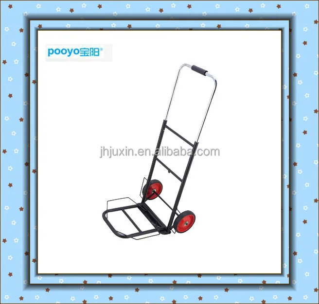 Flat bottom trolley cart
