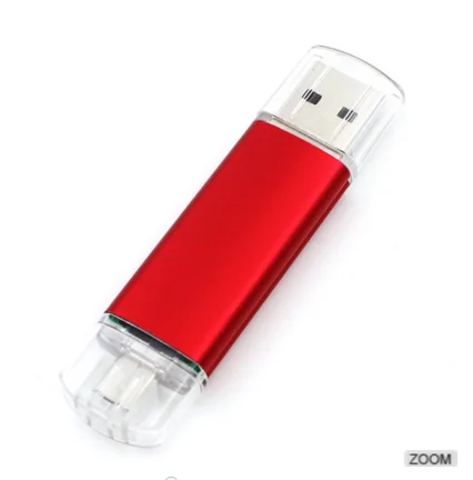 Быстрая скорость USB 3 0 2 OTG в 1 флеш-накопитель 64 Гб металлический USB-накопитель двойного назначения 16 ГБ 8 двойное использование для Android или Type-c