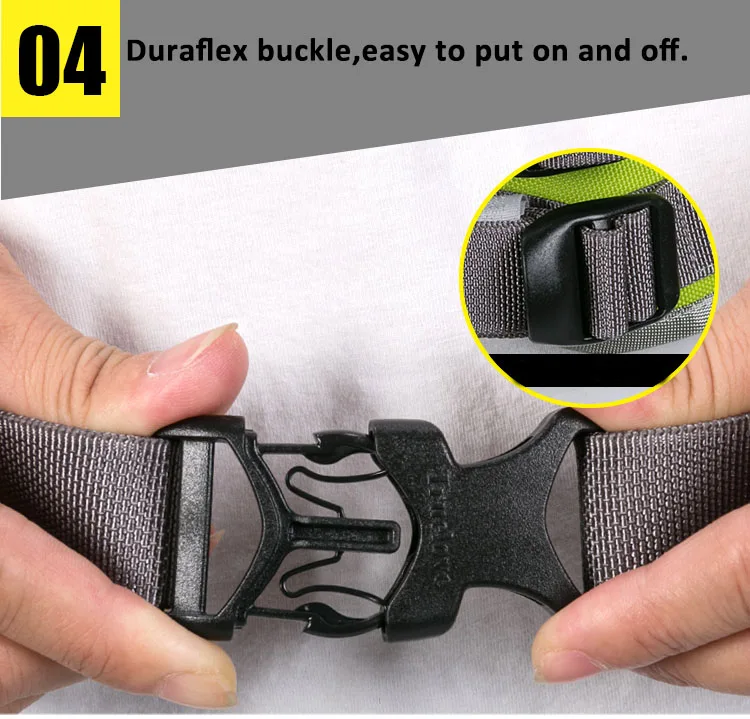 Fanny Pack Pack Neoprene Waterproof Fashion Sports Belt Hiking Running Walking Waist Bag with Dog Pet Collars & Leashes for Dogs