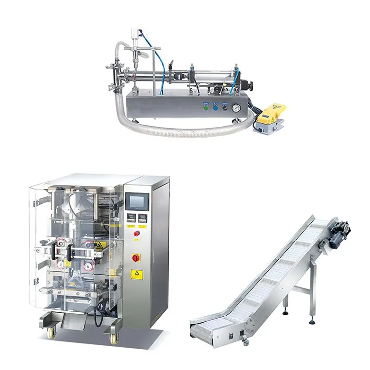 Vertical automatic  liquid pouch packing machine sunflower oil plastic pillow bag packing machine for oil
