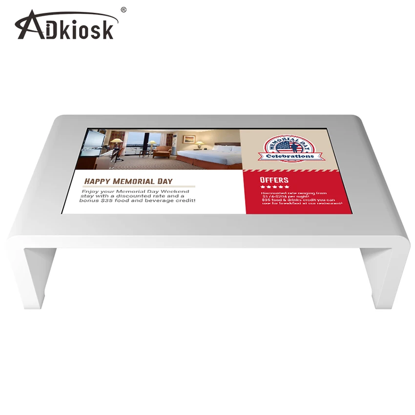lcd advertising player touch screen game table interactive touch table
