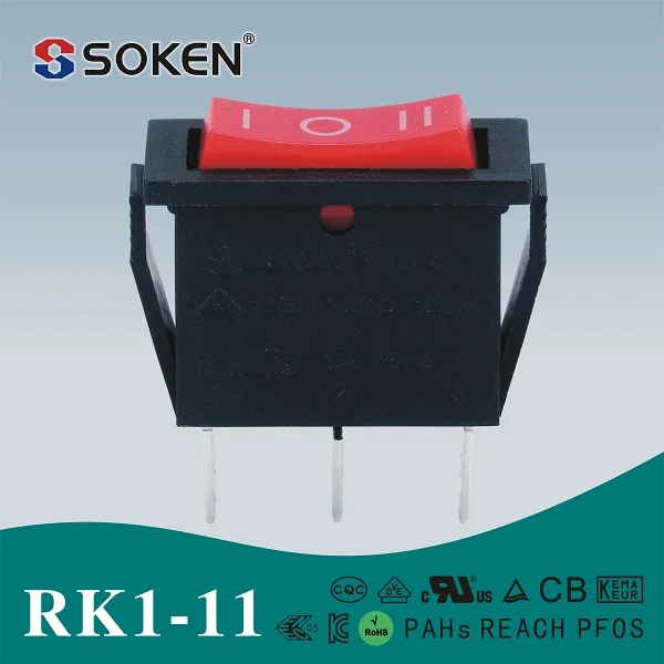 Rk1-11 RoHS вкл выкл вкл 3 контакт. перекидной переключатель с ul 16a 250 В AC