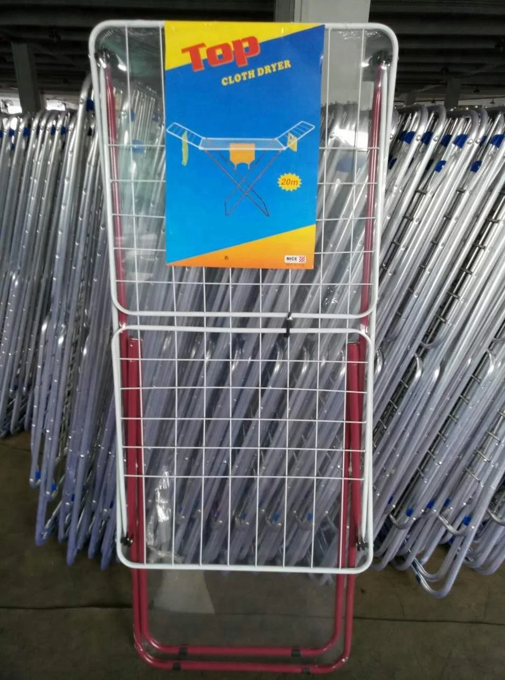 Portable Wing Hanging Folding Clothes Dryer Rack For Towel