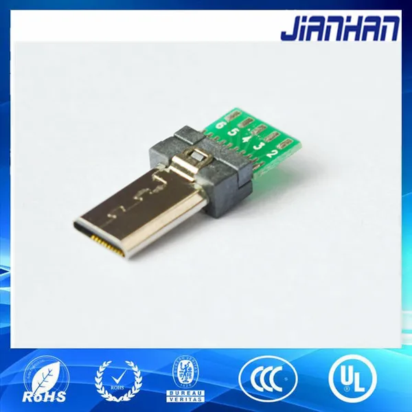 Фотоаппарат зарядка 15pin usb разъем для печатной платы