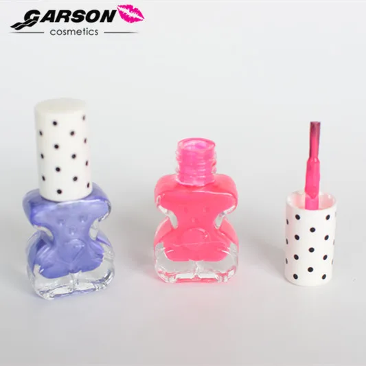 OEM Garson Cosmetics Candy Color Non-toxic Peel Off Waterbased Kids Nail Polish 5ml Private Label