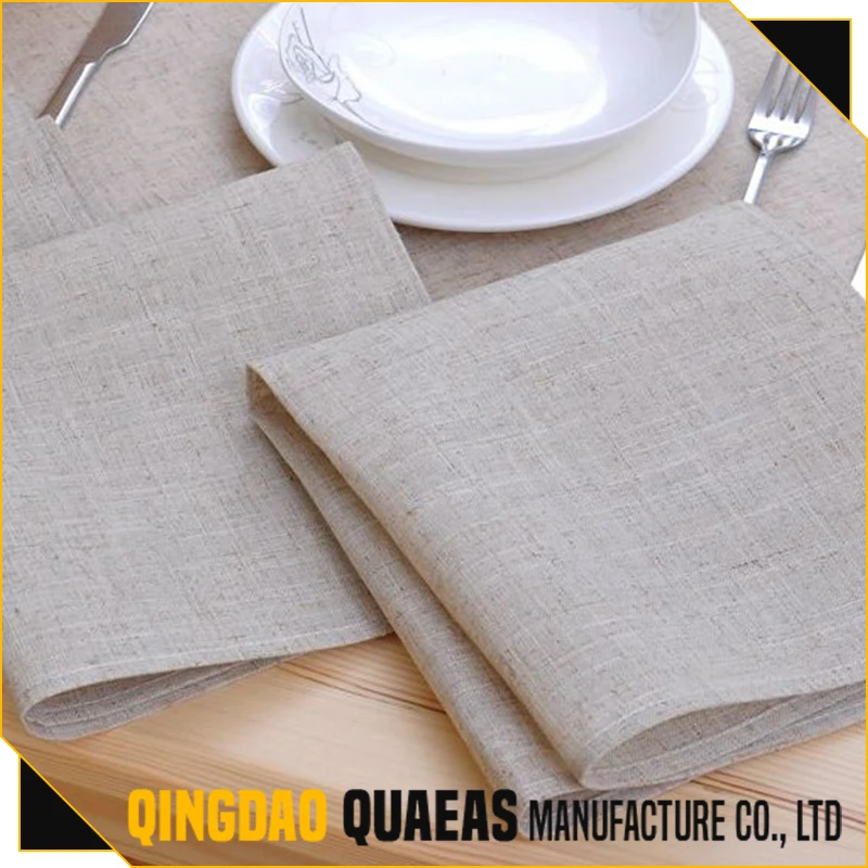100% linen wholesale decorative hotel linen napkin