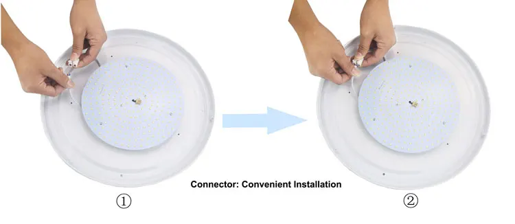 HOSLIGHT C2 20W LED Ceiling Module Lighting 2835 SMD PCB Board Lamp with Magnet Direct AC 220V Driverless Round
