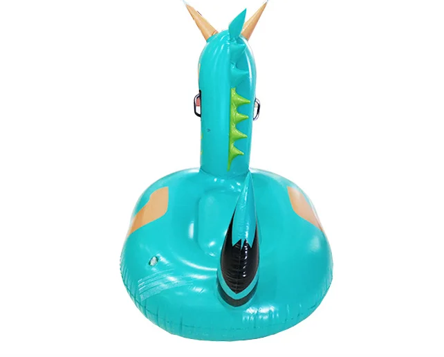 custom swimming foam pool float adults floating raft inflatable floating island dragon pool float