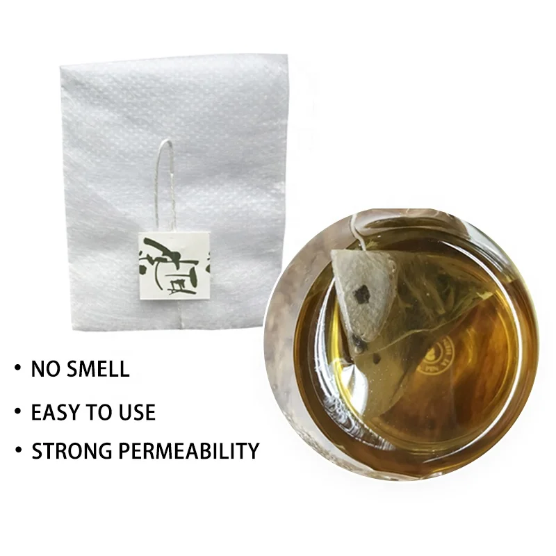 corn fiber tea bag Biodegradable Empty Pyramid Tea Bags heat-sealed mesh With Heat Seal Filter Bag