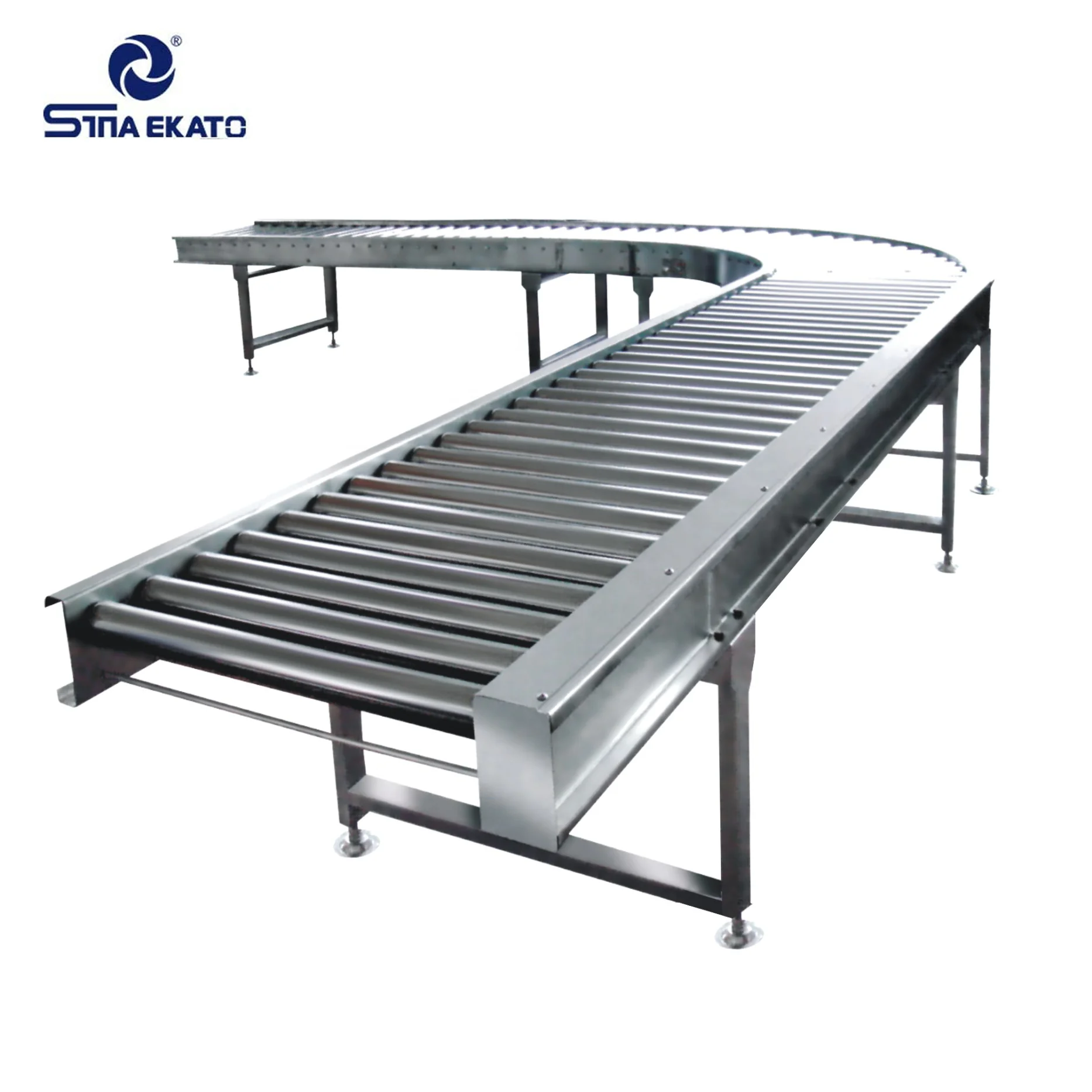 Stainless steel 4m conveyor belt metal detector with high quality