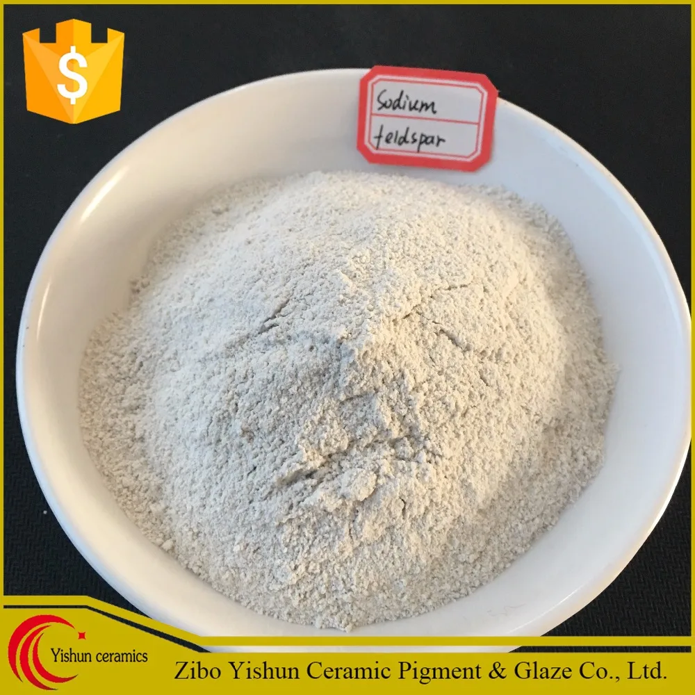 Na feldspar and sodium feldspar for ceramic glaze industry