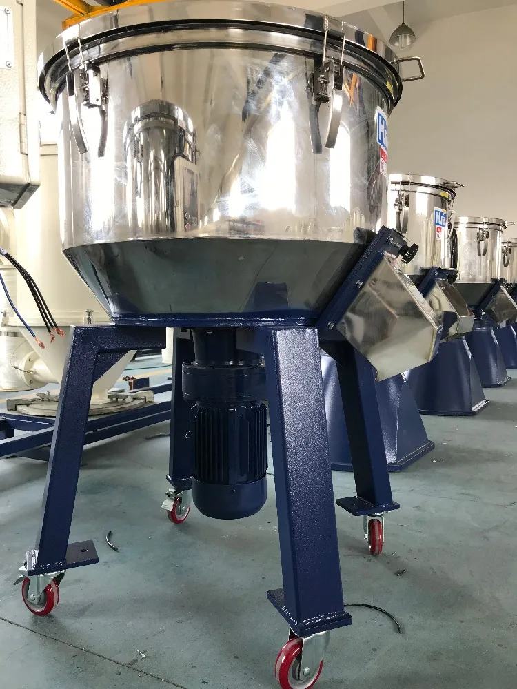HUARE Hot Sale HHS200E Plastic glue mixing Stainless steel mixing blade Plastic rotary color mixer machine