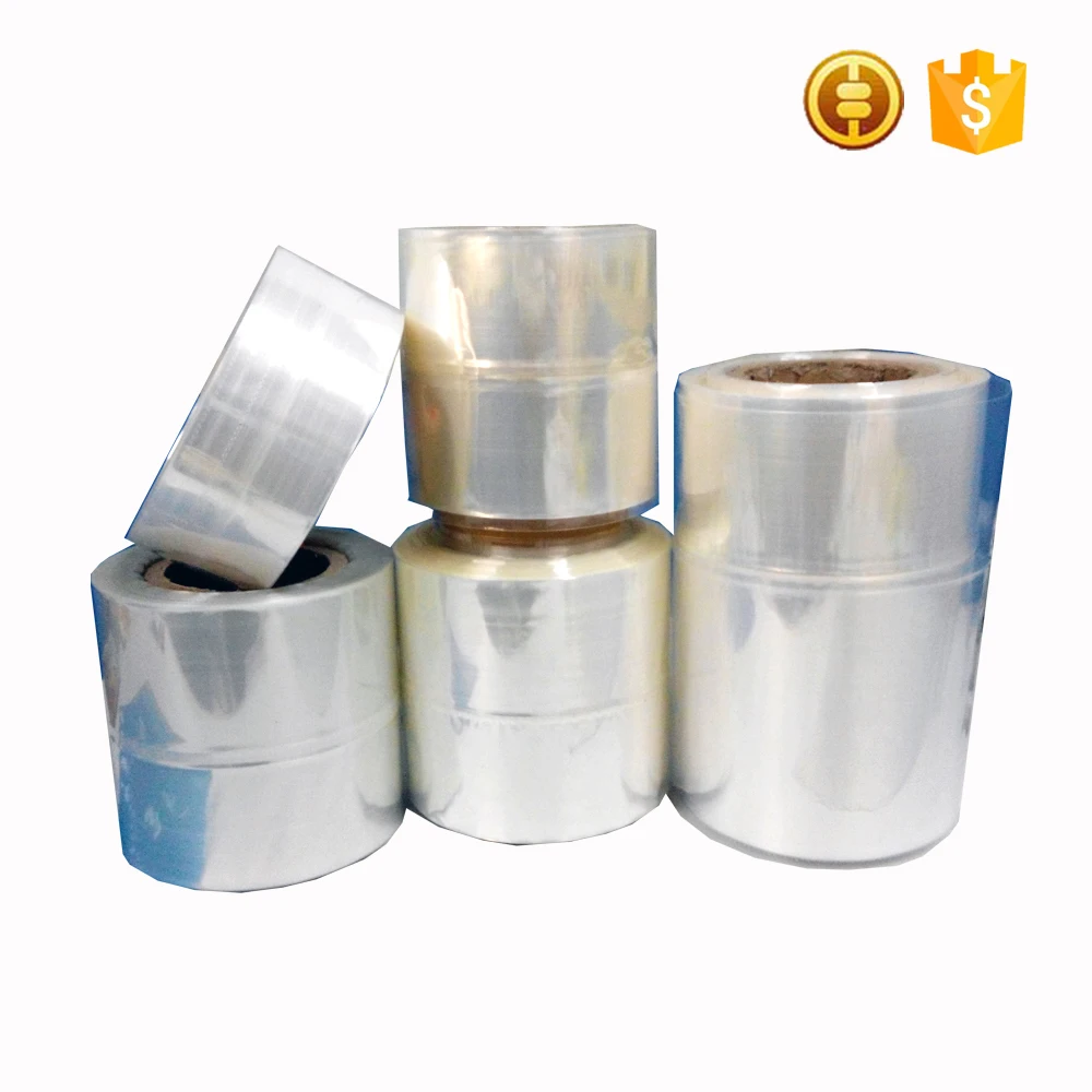 PVC shrink film center folded shrink film pvc heat shrink wrap