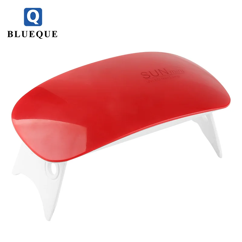 6 Вт белый маникюрная Сушилка для ногтей УФ светодиодная лампа Портативный Micro USB кабель домашнего использования лак УФ-гель сушилка 3 светодиода лечения инструменты