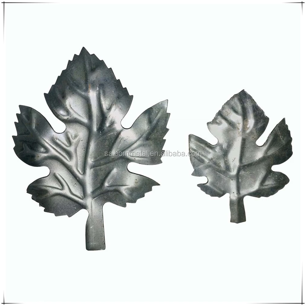 wrought iron stamping decorative craft tree leaf