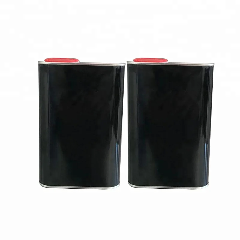 
1L Square Rectangular Metal Tin Container cans for engine oil 