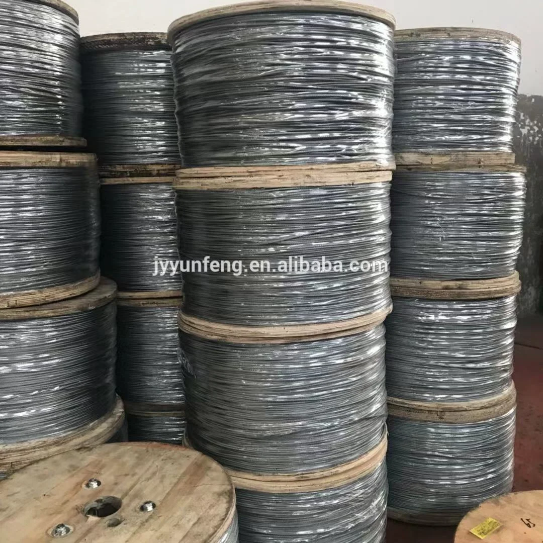 Алюминиевые профили: духи 316 из нержавеющей стальной трос 7*7