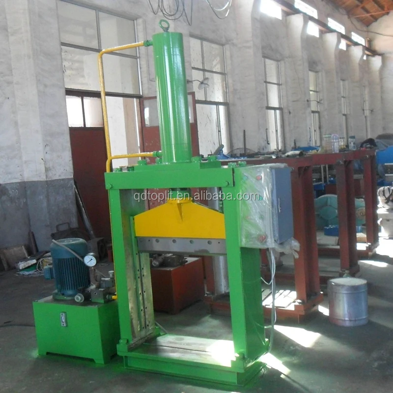 Customizable Heavy Size hydraulic pressure bale cutter /rubber cutting machine