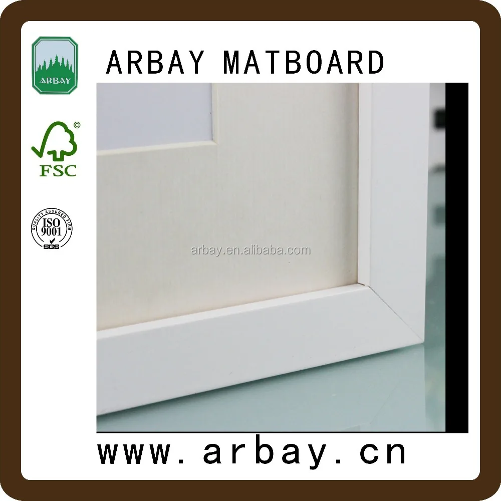 High quality Acid free Black core Precut matboard Cutting board Picture frame