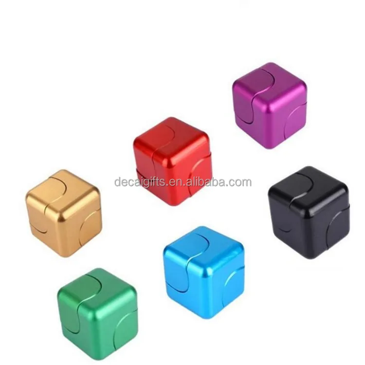 
High Quality Metal Zinc Alloy Spinner Cube Hand Spinner Cube 