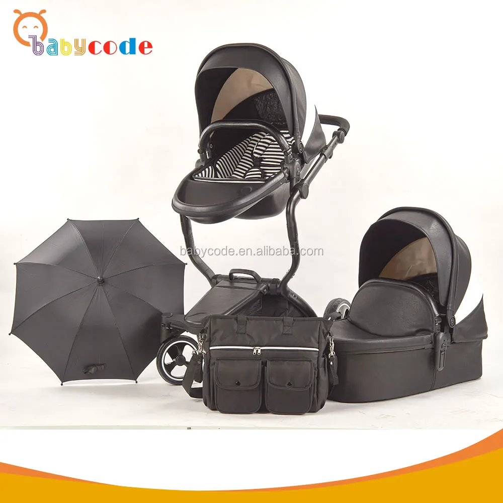 Luxury Baby Stroller With Cushion Child Cart Seat Cushion, Pushchair with Cotton pad Thick Mat 0-36 Month Baby