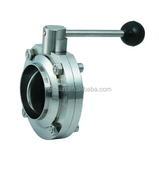 good quality high-performance sanitary wafer butterfly valve