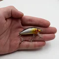 1PCS 5cm 3 8g Fishing Lures Fishing Tackle tool Crank bait Artificial Bait hard lure Fish