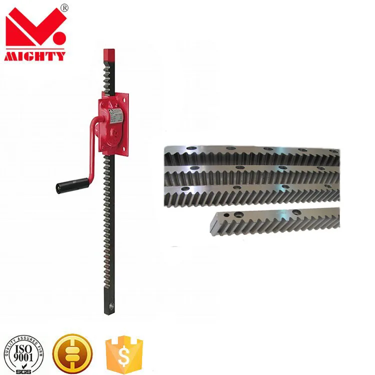 High Quality short Black Rack And Pinion Jack Rack