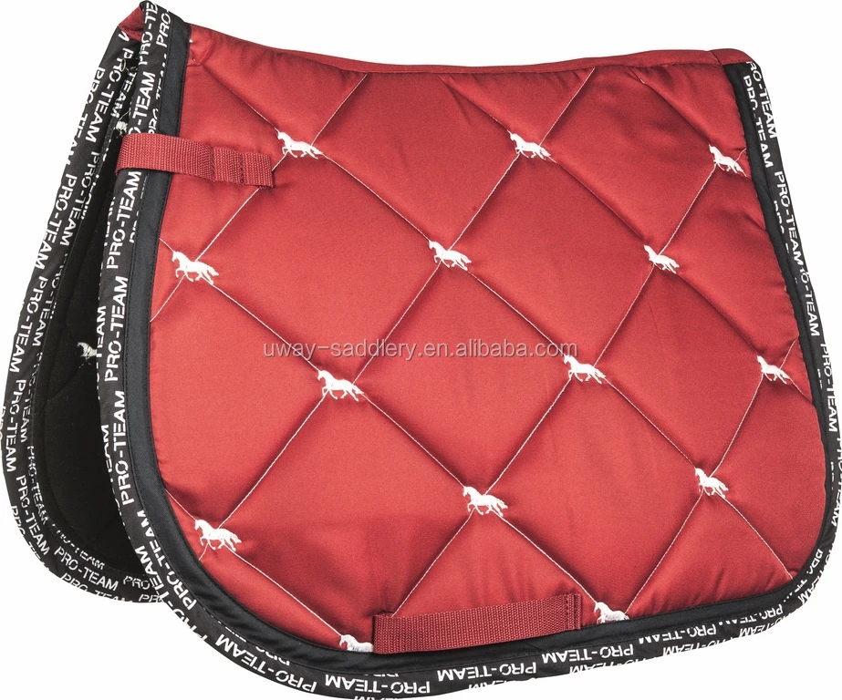 hot sale custom service equestrian horse riding saddle pad
