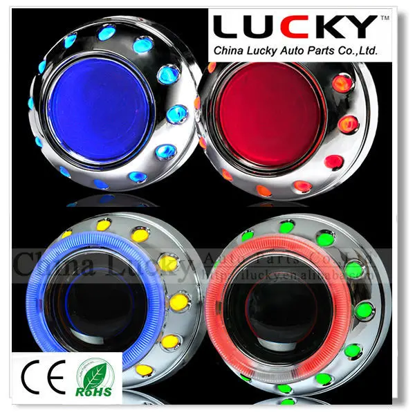 Motorcycle parts H1 H3 H7 hid bi xenon projector lens