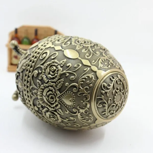 Свадебные подарки бронзовое покрытие яйцо зуб-выбор держатель