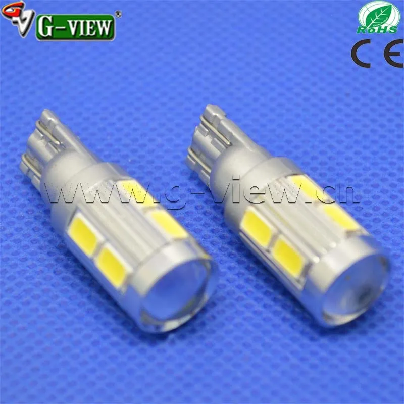 Лучшая цена 194 8smd 5630 + 5 Вт кри T10 привело авто Лампы t10 5630 лампа 2 года гарантии