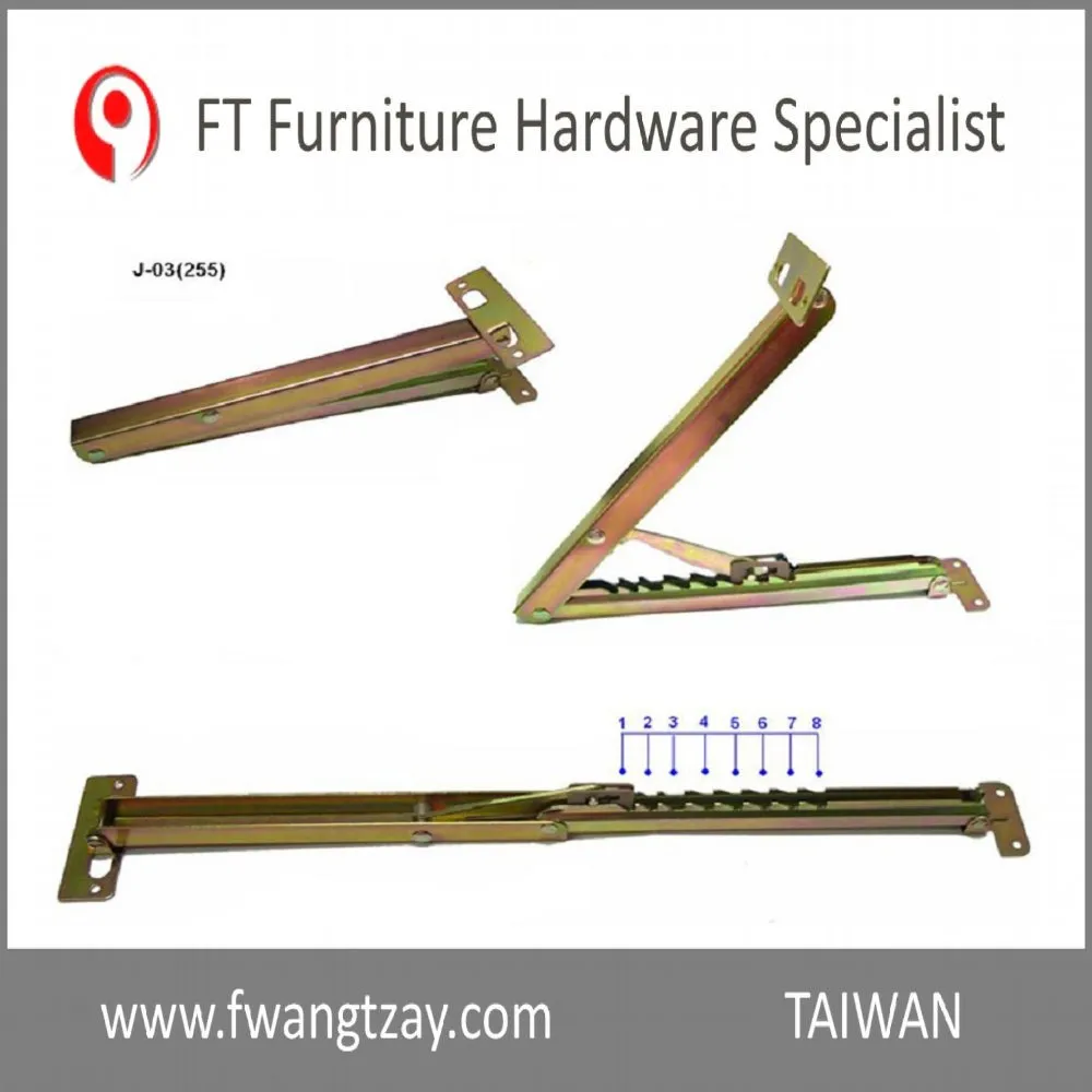 Taiwan Manufacturer 6 Position Lift up Industrial Furniture Adjustable Angle Door Desk Table Bed Sofa Metal Lid Stay Hinge
