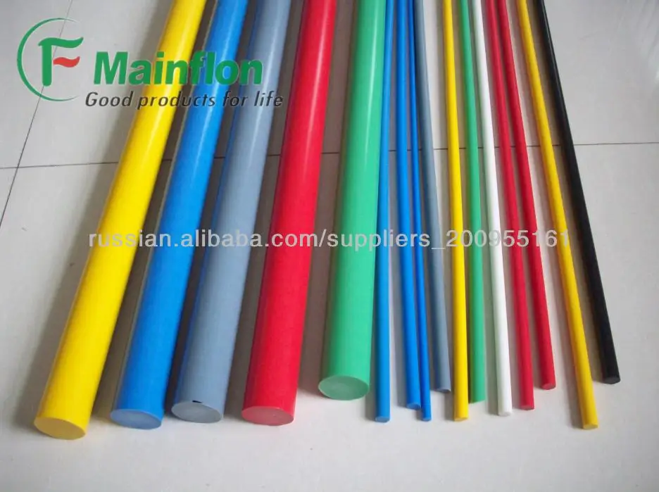 Фторопласт Ф4 СТЕРЖЕНЬ цветной