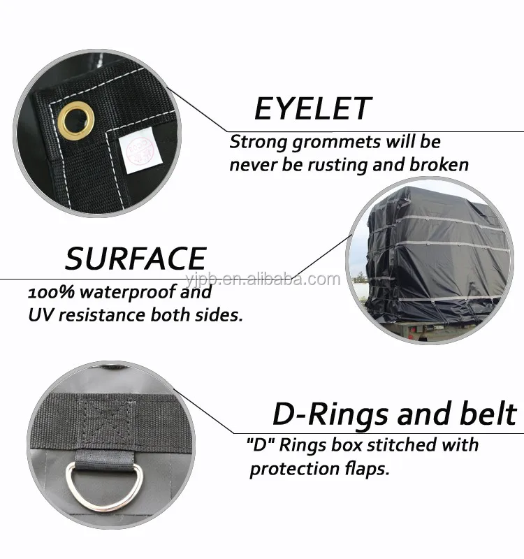 Heavy Duty strong reinforced 18 oz pvc tarpaulin fabric vinyl Lumber Tarp  and steel tarp