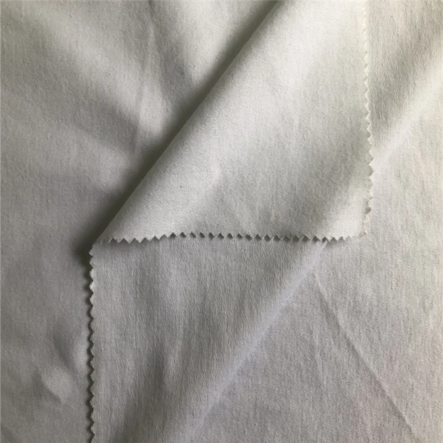 100% cotton solid knitting interlock fabric