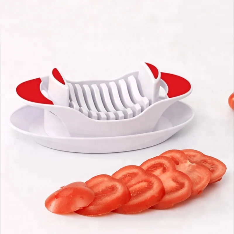 New Design Kitchen Accessories Tomato Cutter Slicer Tomato Kiwi Fruit Mushroom Slicer Vegetable Fruit Cutter in stainless