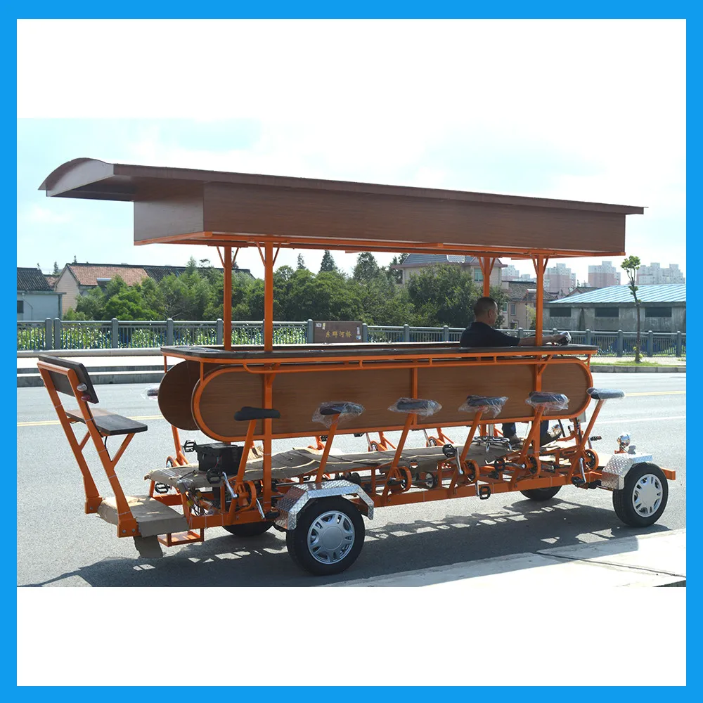 Heavy Duty Tandem Bikes Beer Bike for Sale