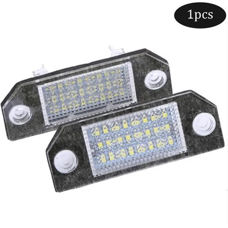 1Pcs 5W Led Number Plate High Quality For Ford Focus MK2 Number License Plate Light Lamp For 2003-2008 Ford Focus MK2#292256