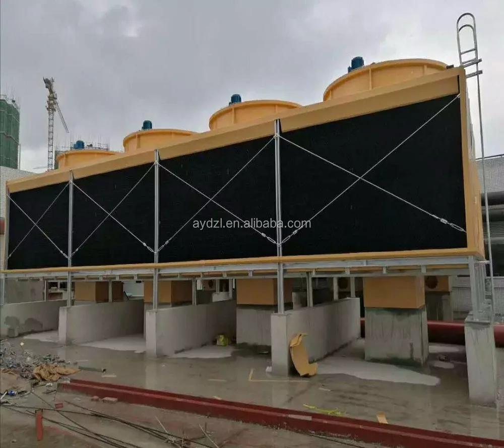 2000T Square Closed Type Cross Flow Water Cooling Tower