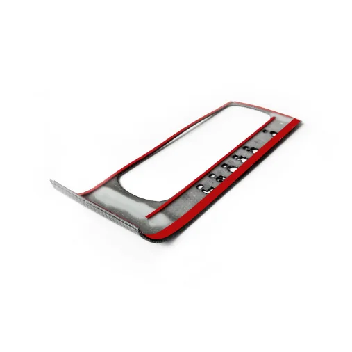 Carbon Fiber Look Gear Shift Trims For Honda Civic 2016-2018 10th Sedan Coupe Hatchback Dashboard Gearshift Lever Accessories