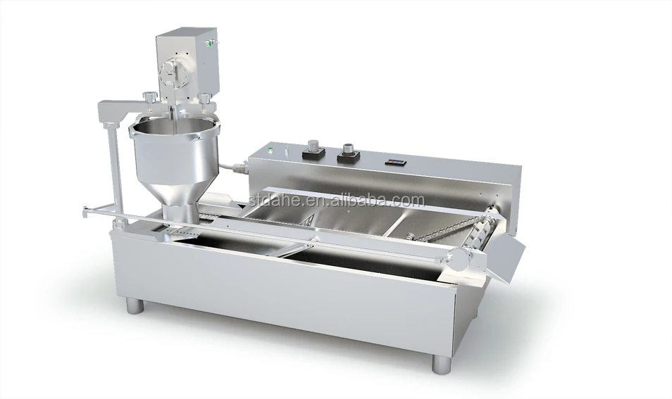 2019 hot sale full automatic cake pon de ring doughnut mini ball shape donut fryer machine optional