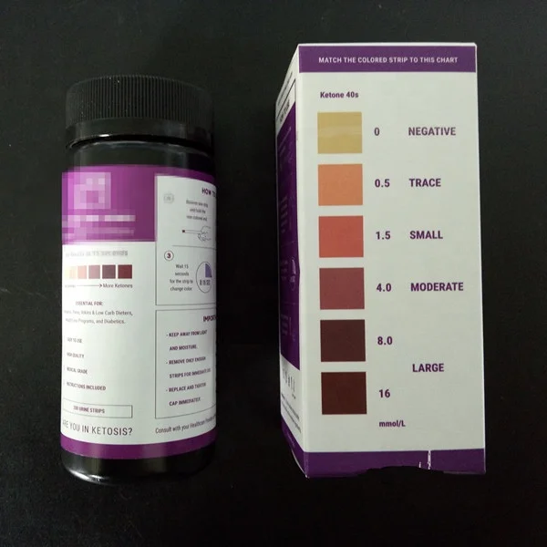 High Accuracy Urine Test Strips Urine Glucose and Protein