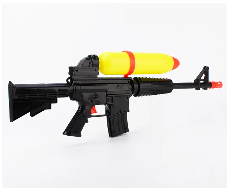 Custom powerful guns toy realistic black plastic water gun