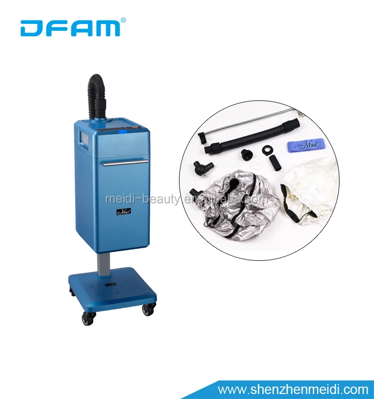 DFAM Portable mini micro mist hair steamer cap with facial steamer